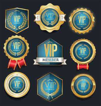 VIP golden label collection