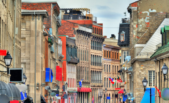 Buildings In Old Montreal, Canada