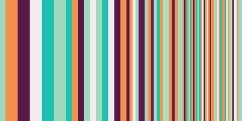 Geometric backdrop. Abstract vector background with colorful stripes different width. Gradually changing stripes for surface patterns, print, web design.