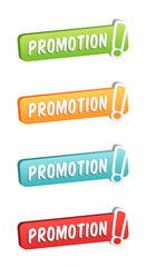 promotion - bandeau étiquette