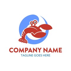 Unique Lobster Logo Template