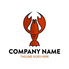 Unique Lobster Logo Template