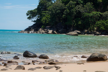 Beautiful tropical beach and waters
