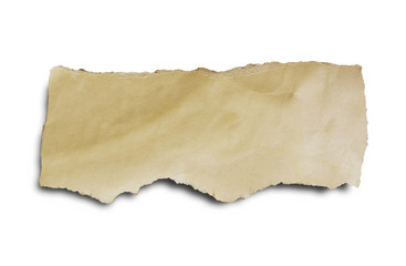 Torn paper
