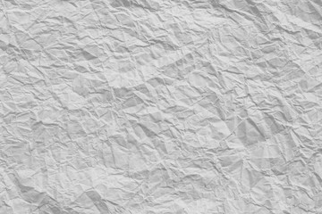 torn of crumpled white paper texture