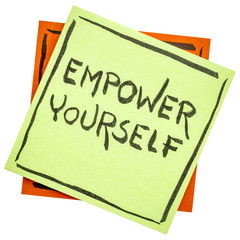 empower yourself reminder note