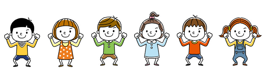 子供たち：元気