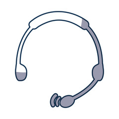 headset device isolated icon vector illustration design
