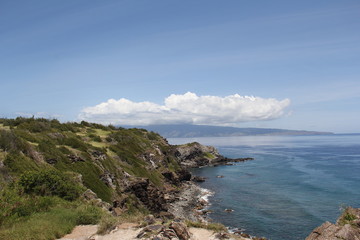 Seaside Cliff in Maui, Hawaii