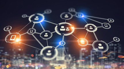 Connection business and communication technology