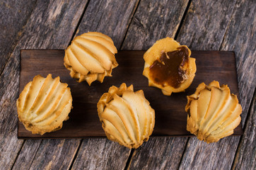 Traditional shortbread cookies