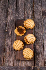 Traditional shortbread cookies