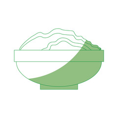 Fertile land for gardening icon vector illustration graphic design