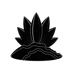 Plant nature ecology icon vector illustration graphic design