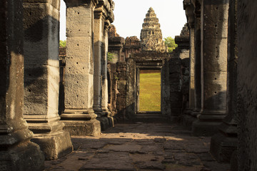 Naklejka premium Phimai Historical Park in Thailand