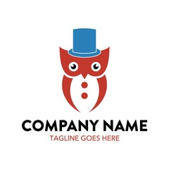 Unique Owl Logo Template