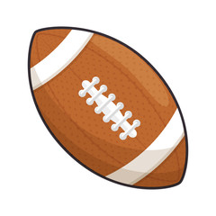 American football sport icon vector illustration graphic design