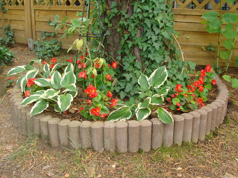 Gartengestaltung Rundbeet