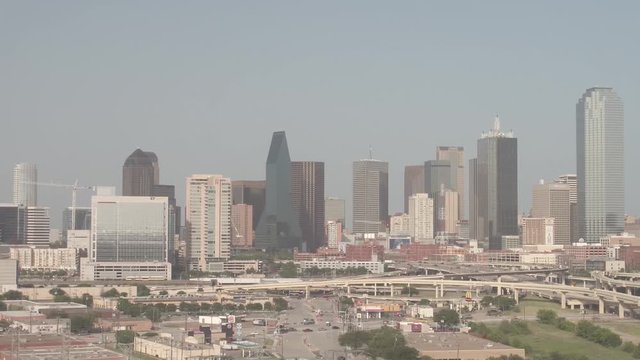 Dallas City Arial View