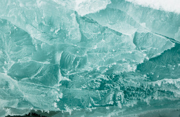 Baikal ice texture