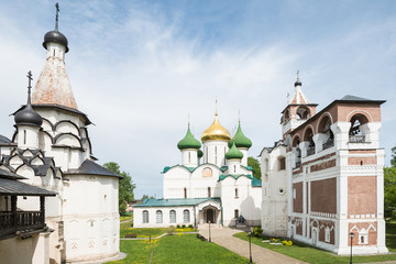 Fototapeta na wymiar Cathedral of the Transfiguration of the Saviour, Monastery of Saint Euthymius, Suzdal, Russia