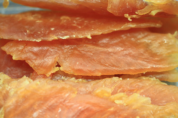 dried meat texture