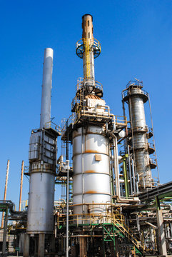 Close Up Refineries