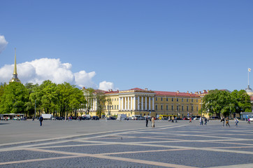 Naklejka premium Architecture the city of St. Petersburg Petersburg in Russia 