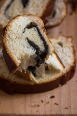 Buns - roll with poppy seeds (fresh pastries)