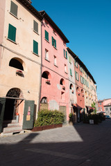Brisighella, one of the most beautiful villages in italy. Donkeys' Road