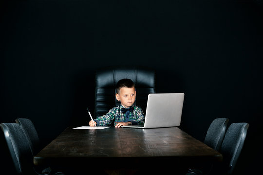 young businessman at work in the office.