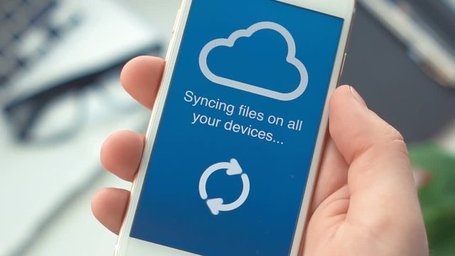 Successful syncing data on all digital devices from a smart phone