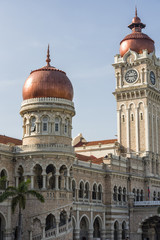 Sultan Abdul Samad Building at Dataran Merdeka, Kuala Lumpur, Malaysia - The building dating from...
