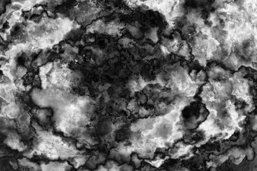 Marble black and white texture background