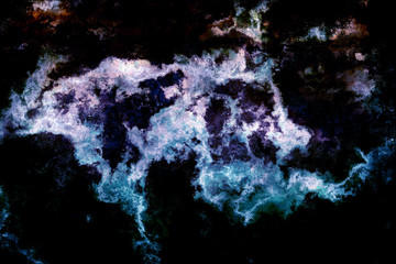 Dark futuristic background