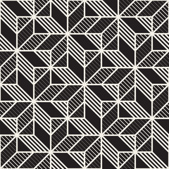 Vector seamless cross tiling pattern. Modern stylish geometric texture. Repeating mosaic abstract background