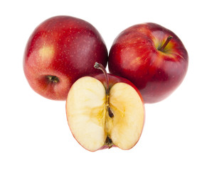 red apples