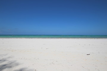 Fototapeta na wymiar Sea View / Kiwengwa Beach, Zanzibar Island, Tanzania, Indian Ocean, East Africa 