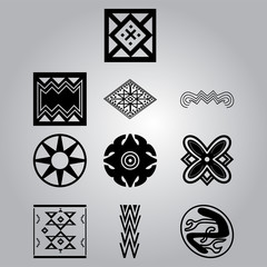 African national ethnic symbols
