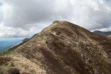 Panorama, Cima Canuti, Parco nazionale dell'Appennino Tosco-Emiliano, primavera