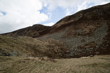 Panorama, Cima Canuti, Parco nazionale dell'Appennino Tosco-Emiliano, primavera