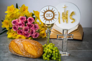 Holy communion.