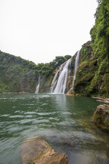 Jiulong waterfalls (nine dragon waterfalls) in Luoping, Yunnan province, China