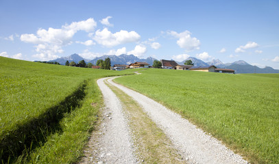 Wanderweg im Allgäu