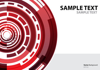 A4 template technology abstract theme