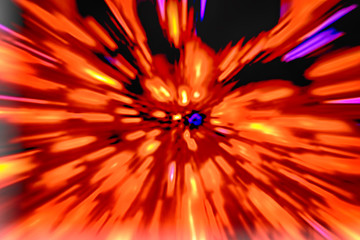 Obraz premium explosion background