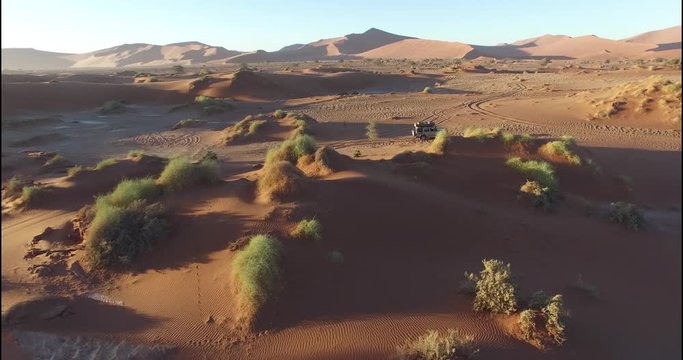 4x4 sur piste en Namibie