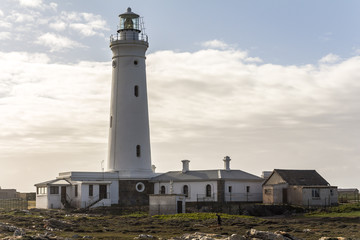Fototapeta na wymiar Lighthouse Cape St. Francis, South Africa Garden Route