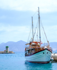 Fototapeta premium old two-master