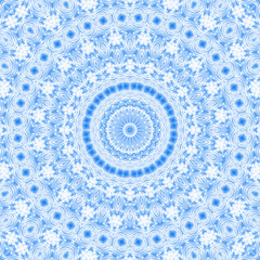 Abstract blue pattern